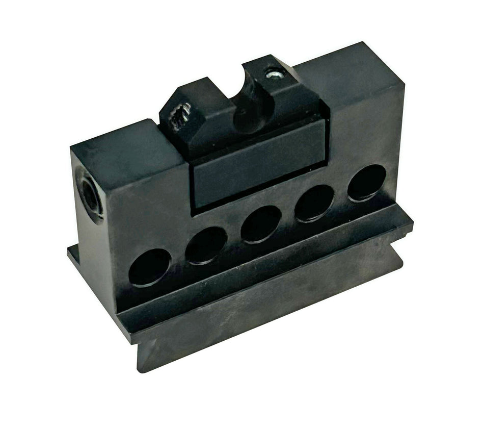 SRV®4.5 line holder 90°, horizontal for steel cylinder 6 x 8 mm